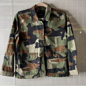 Lucky Brand Camouflage swing Jacket